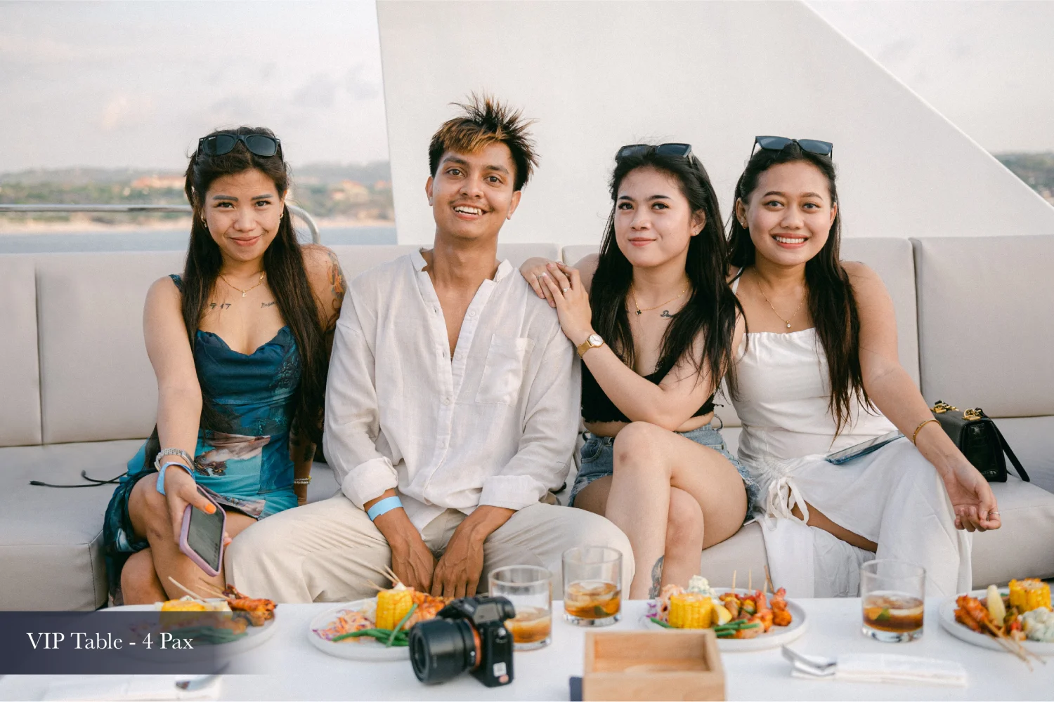 Exclusive Sunset Dinner Cruise [VIP Table for 4 Pax] - Upper Deck by SHIVANNA