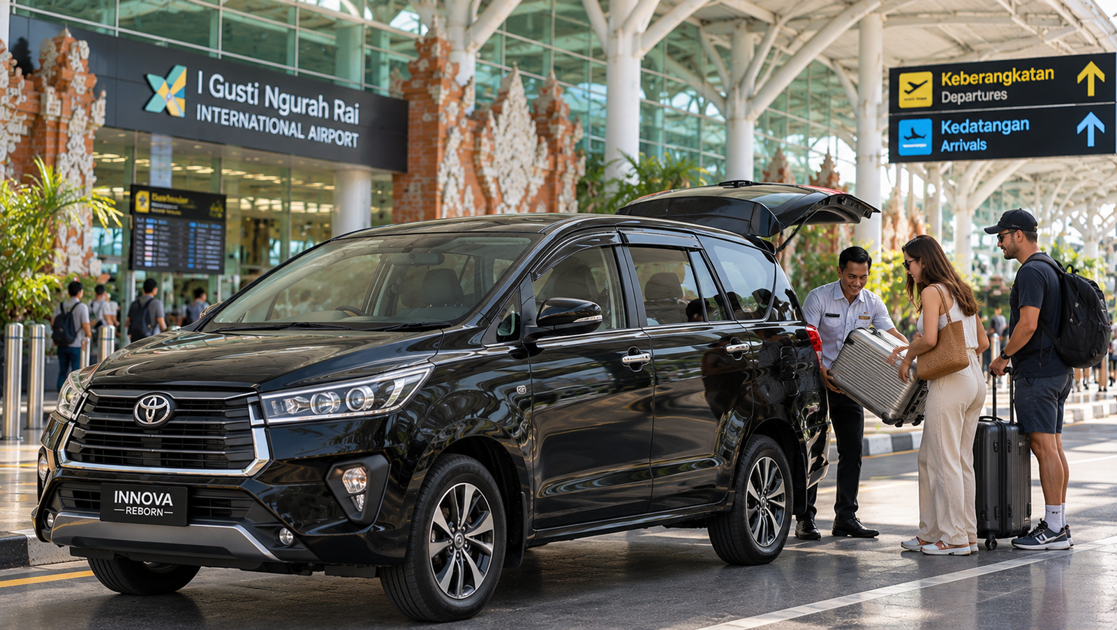One Way Transfer by Innova Reborn - From Denpasar International Airport
